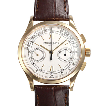 PATEK PHILIPPE パテックフィリップ スーパーコピー クロノグラフ 5170J-001 手巻き シルバー